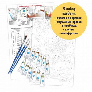Рисование по номерам  Картина "Неко"