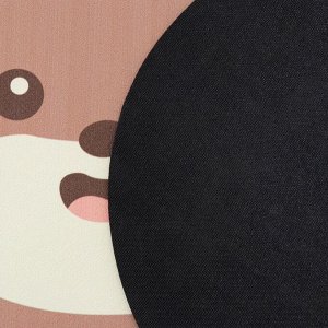 Коврик диатомитовый Доляна Cute Bear, влаговпитывающий, 49x78 см, серый