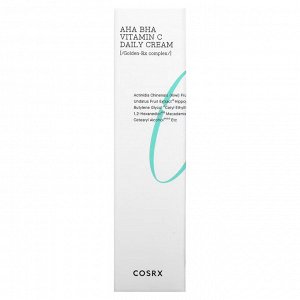 Освежающий кислотный крем с витамином C COSRX Refresh AHA BHA Vitamin C Daily Cream