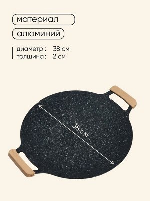 Тарелка для барбекю и гриля Maclay, 38 см