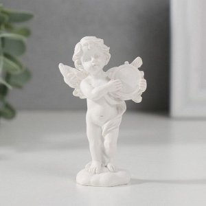 Фигурка полистоун «Ангел с бубенцом», 7x4.5x3 см