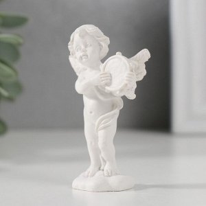 Фигурка полистоун «Ангел с бубенцом», 7x4.5x3 см