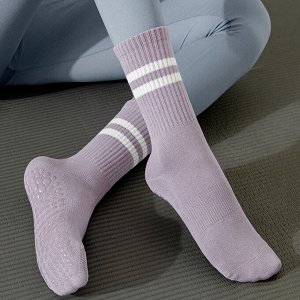 Носки спортивные, для йоги, для фитнеса, 1 пара