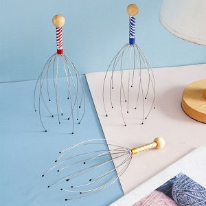 Массажёр «Мурашка» для головы, цвет в ассортименте, 1 шт