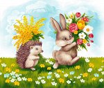 Полотенце вафельное кухонное &quot;Для любимых&quot;