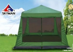 Шатер (2308D) Skyman [320х320хh240см, 11.5кг, 7 местная]