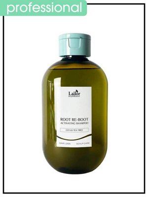Шампунь для волос с центеллой и чайным деревом Lador Root Re-Boot Activating Shampoo Cica & Tea Tree, 300 мл