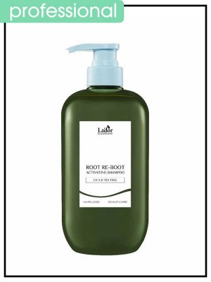 Шампунь для жирной кожи головы активирующий Lador Shampoo Root Re-Boot Activating Cica & Tea Tree , 800 мл