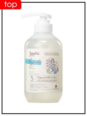 JMELLA Парфюмированный гель для душа с ароматом Ленивых флюидов Body Wash Disney Lazy Vibes, 1000 мл