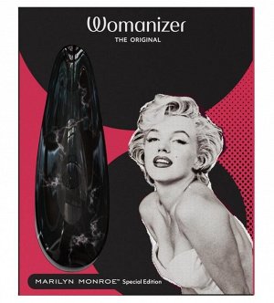 Бесконтактный клиторальный стимулятор Womanizer Marilyn Monroe мраморно-черный