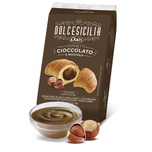 Круассаны с шоколадно-ореховым кремом Dolce Sicilia (6 шт по 45 г) 270 г,