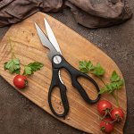 Ножницы кухонные универсальные с открывалкой для бутылок 20 см серия BORGA NADOBA