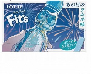 Резинка жевательная FIT`S Ramune вкус напитка, Lotte, 24.6 г, 1/10/200