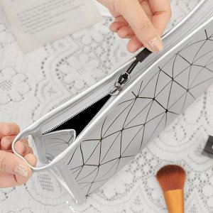 Косметичка на молнии, дорожная, женская, ПУ