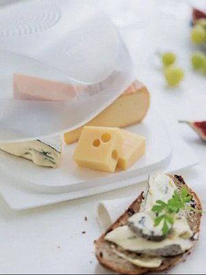 Сырница Кроха белая 1шт - Tupperware®.