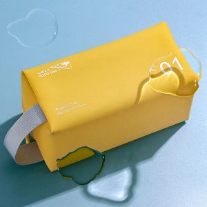 Косметичка на молнии, 1 шт., ПВХ