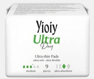 Женские гигиенические прокладки, дневные YIOIY ULTRA (9 шт.)