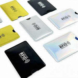 Чехол для защиты банковской карты RFID, 1 шт.