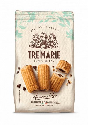 Печенье песочное Крумиро с шоколадом Tre Marie 315 г,