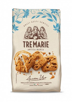 Печенье песочное с карамелью и шоколадом Tre Marie 315 г,
