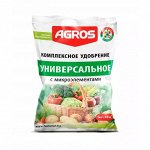 Удобрение универсальное, комплексное, с микроэлементами, гранулы, 1 кг, Agros