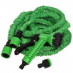 Шланг поливочный, растягивающийся, 6 атм, 5 м, Frog Tools, латекс, с пистолетом, 0330107PP/0330107С