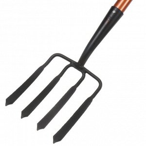 Вилы копальные, четырехрогие, черенок дюралюминиевый, Kopper Tools, ФИ.023.000