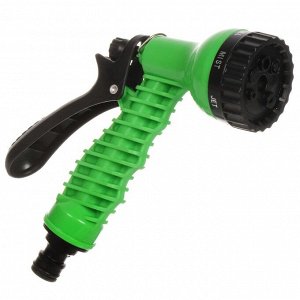 Шланг поливочный, растягивающийся, 6 атм, 5 м, Frog Tools, латекс, с пистолетом, 0330107PP/0330107С