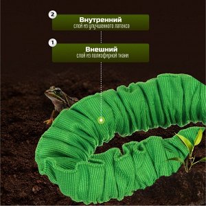 Шланг поливочный, растягивающийся, 6 атм, 5 м, Frog Tools, латекс, с пистолетом, 0330107PP/0330107С