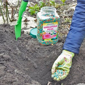 Удобрение Шикарная роза, комплексное, минеральный, 1200 г, БиоМастер