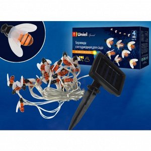 Фонарь садовый Uniel, Beels USL-S-127/PT4000, на солнечной батарее, подвесной, 20*0.06 Вт, пластик, 10х19 см