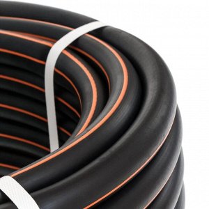 Шланг поливочный, 1/2 '', внутренний d12.5 мм, 6 атм, армированный, 25 м, 3 слоя, Жук, Оптима, ТЭП, 7145-00