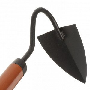 Тяпка с черенком, коричневая, дюралюминевый черенок, Kopper Tools, Альбатрос, ФИ.029.000