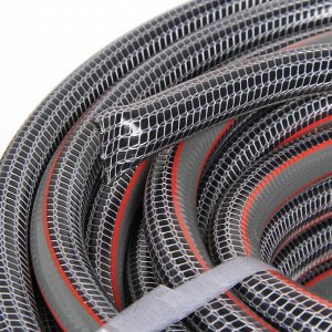 Шланг поливочный, 1/2 '', 18 атм, армированный, 20 м, 3 слоя, Grandy, Strong, ПВХ, PGH-12E-20