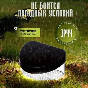 Светильник Эра, SL-PL8-MNT1, на солнечной батарее, грунтовый, пластик, 5.5 см, садовый, черный