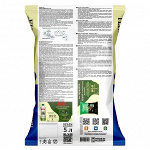 Грунт Живая земля, для цветов, 5 л, Terra Vita
