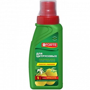 Удобрение Красота, для цитрусовых, минеральный, жидкость, 285 мл, Bona Forte