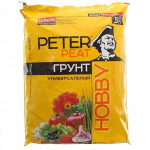 Грунт Hobby, универсальный, 5 л, Peter Peat