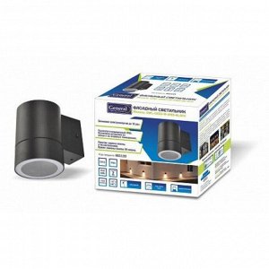 Светильник фасадный General Lighting Systems, GWL-GX53-M-IP65, накладной, 9х11.6 см, 1 лампа, IP65, черный
