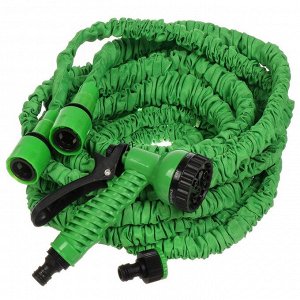 Шланг поливочный, растягивающийся, Grandy, Expandable, латекс, от 10 до 30 м, с пистолетом, BT003