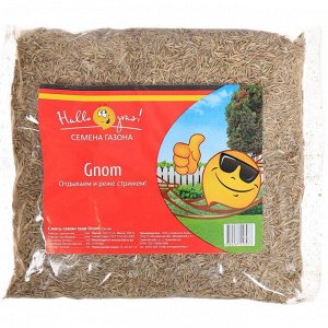 Семена Газон, Gnom Gras, 300 г, низкорастущий, пакет, ГазонCity