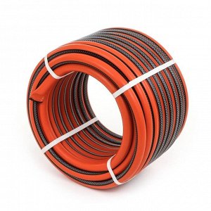 Шланг поливочный, 1/2 '', внутренний d12.5 мм, 8 атм, армированный, 50 м, 3 слоя, Жук, Классик, ТЭП, 1747-00