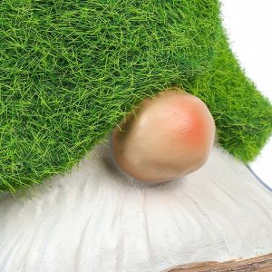 Фигурка садовая декоративная Гном, 16.5х13х30.5 см, полистоун, с подсветкой, Y4-8101