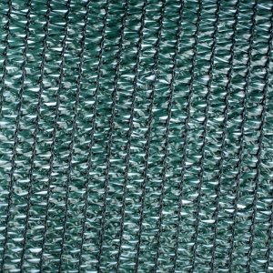 Сетка затеняющая полиэтилен, 1 x 3 мм, 300х5000 см, 80%, зеленая