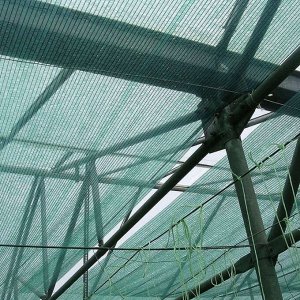 Сетка затеняющая полиэтилен, 2 x 10 мм, 300х5000 см, 40%, зеленая