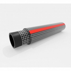 Шланг поливочный, 3/4 '', 20 атм, армированный, 25 м, 3 слоя, Aqwavim, Carbon, ПВХ