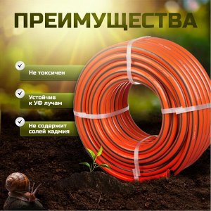 Шланг поливочный, 3/4 '', внутренний d19 мм, 15 атм, армированный, 25 м, 3 слоя, Kalipso, Basic, ПВХ, AGL213425G