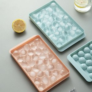 Пластиковая форма для льда Шар (с крышкой, малая 18*11*2,5см)