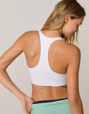 By Aerie Real Me Hold Up! Racerback Sports Bra