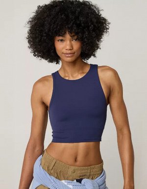 By Aerie Real Me XTRA High Neck Sports Bra
